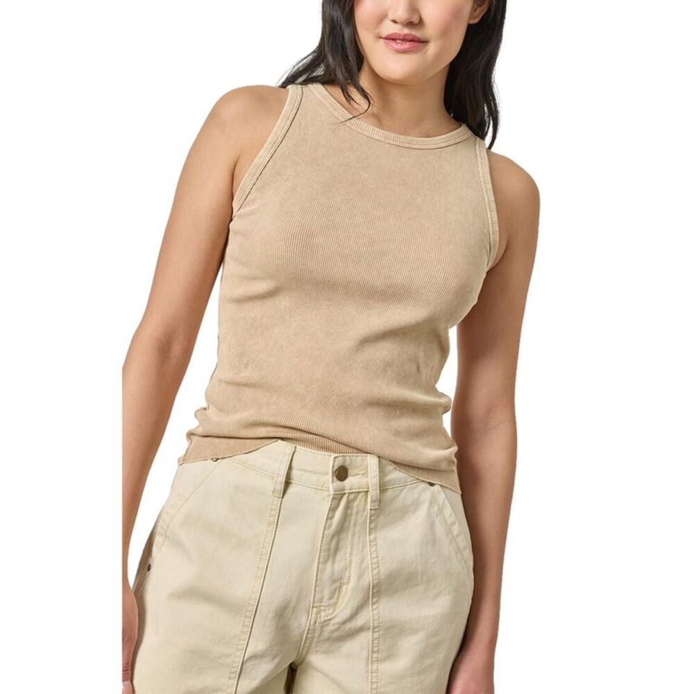 Lilla P Womens  Sunwashed Rib Tank